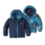 Patagonia Reversible Down Sweater Hoody - Baby-Navy Blue-5T