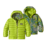 Patagonia Reversible Down Sweater Hoody - Baby-Peppergrass Green-5T