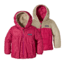 Patagonia Reversible Honey Puff Hoody - Baby-Paisley Sage/Portofino Pink-2T