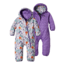 Patagonia Reversible Puff-Ball Bunting - Baby-Native Bloom/Tundra Purple-6M
