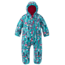 Patagonia Reversible Puff-Ball Bunting - Baby-Pine Friends/Epic Blue-3M