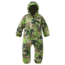 Patagonia Reversible Puff-Ball Bunting - Baby-Sycamore Camo/Hydro Green