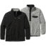 Patagonia Reversible Snap-T Glissade Pullover - Men's-Black/Drifter Grey-X-Large
