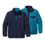 Patagonia Reversible Snap-T Glissade Pullover - Mens-Navy Blue-X-Small