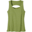 Shallow Seas Tank - Womens -Miles Stripe/Supply Green-Small