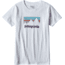 Patagonia Shop Sticker Cotton/Poly Responsibili-Tee - Women's-White-Large