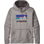 Patagonia Shop Sticker PolyCycle Hoody - Men's-Feather Grey-Medium