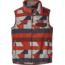 Patagonia Snap-T Vest - Women's -Upstream Texture/Dark Ruby-X-Small