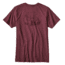 Surf Van Cotton/Poly T-Shirt - Mens-Oxblood Red-Small