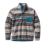 Patagonia Synchilla Snap-T Pullover - Mens-Large-Cliff/Underwater Blue