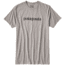 Patagonia Text Logo Cotton/Poly T-Shirt - Men's-Drifter Grey-Large