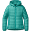 Ultralight Down Hoody - Womens-Howling Turquoise-Large
