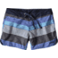 Patagonia Wavefarer Board Short 5 in - Women's -Fitz Stripe Texture/Viking Blue-2