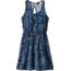 Patagonia West Ashley Dress - Women's -Raindrop/Navy Blue-Large