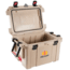 Pelican 35QTTAN Cooler 35Qt Elite Sloped Drain Fish Scale Tan