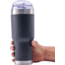 Pelican Traveler 6 Pack Tumbler, Snap Lid &amp; Straw, Black, 32 oz. TRAV-SN32-BLK