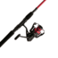 Penn Fishing Fierce IV Combo, 6.2/1, Right/Left, 3000, 7ft. Rod Length, Medium Light Power, Extra Fast Action, 1 Piece Rod, Black/Red, FRCIV3000701ML