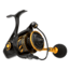 Penn Fishing Slammer IV Spinning Reel, 6.2/1, Right/Left, 2500, Black Gold, SLAIV2500