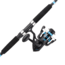 Penn Fishing Wrath Combo, 5.6/1, Right/Left, 5000, 8ft. Rod Length, Medium Heavy Power, Moderate Fast Action, 2 Pieces Rod, Black/Blue, WRTH5000802MH