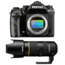 Pentax K-1 DSLR Camera Body Only 36.4 Megapixel, Black 19568 W/ HD PENTAX-D FA 70-200mm F2.8 ED DC AW