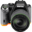 Pentax K-S2 Camera 18-135WR Lenskit, Black/Orange 13196