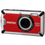 Pentax Optio W80 Digital Camera, Cardinal Red 17771