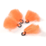 Perfect Hatch Yarn Strike Indicators, 4 Indicators, Orange, PH-SI-OR