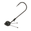 Perfection Lures Stand Up Shakey Head, Black, 1/8oz, SHU1/8
