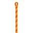 Petzl 12.5mm 1 Splice Control Rope, Orange, 45 m, R080EA03