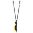 Petzl Absorbica-Y Lanyard w/Energy Absorber, Black/Yellow, 80cm, L012AA00
