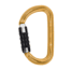 Petzl Am'D Carabiner, Gold, Triact-Lock, M34A TLY