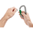 Petzl AMD H-Frame Carabiner, Pin-Lock, M34A PL