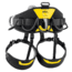 Petzl Avao Sit Fast Harness, Black/Yellow, 2, C079BB02