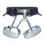 Petzl Corax Climbing Harness, Dark Gray, 1, C051AB00