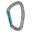 Petzl Djinn H-Frame Carabiner, Straight Gate, Gray, M060AA00