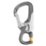 Petzl Eashook Open Connector, Gray/Yellow, M043AA00