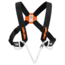 Petzl Explo Shoulder Straps, Black/Orange, C027AA00