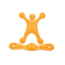 Petzl Foam for Picchu, Orange, A049BA00