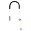 Petzl Grillon Hook International Lanyard, White/Yellow, 4 m, L052CA02