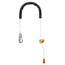 Petzl Grillon Hook International Lanyard, White/Yellow, 4 m, L052CA02
