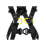 Petzl Newton International Harness, Black/Yellow, 1, C073BA01