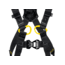 Petzl Newton International Harness, Black/ Yellow, 2, C073BA02