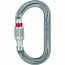 Petzl OK Carabiner, Gray, Screw-Lock, M33A SL