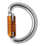 Petzl Omni Carabiner, Gray, Triact-Lock, M37 TL