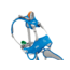 Petzl Ouistiti Harness, Methyl Blue, C068AA00
