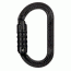 Petzl Oxan Carabiner, Black, Triact-Lock, M72A TLN