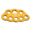 Petzl Paw Rigging Plate, Yellow, Medium, G063BA00