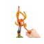 Petzl Pirana Belay, Orange, D005AA00