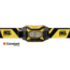Petzl PIXA R 1250 mAh CORE PRO Rechargeable Battery 600 Lumens LED Headlamp, Black/Yellow, E120CA00