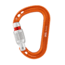 Petzl Rocha Pear-Shaped Screw Lock Carabiner, Orange, M027AA00